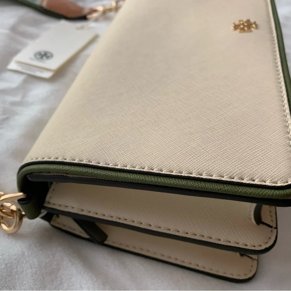 Tory Burch Emerson Color-Block Convertible Crossbody nwt - Picture 7 of 15